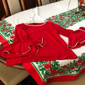 Beautiful holiday blouse